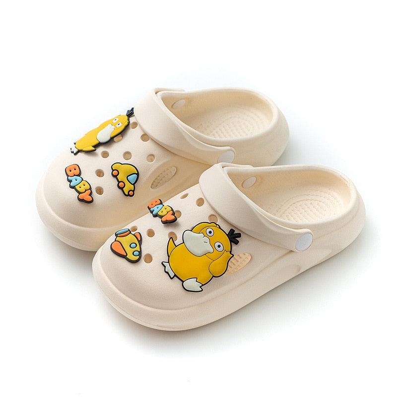 Pikachu Slippers Flip Flops kedaya