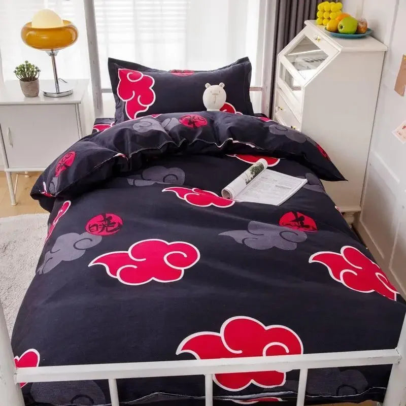 Naruto Akatsuki Bedding Sheet Set