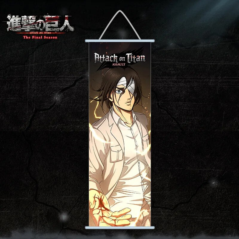 Attack on Titan Scroll Canvas Poster