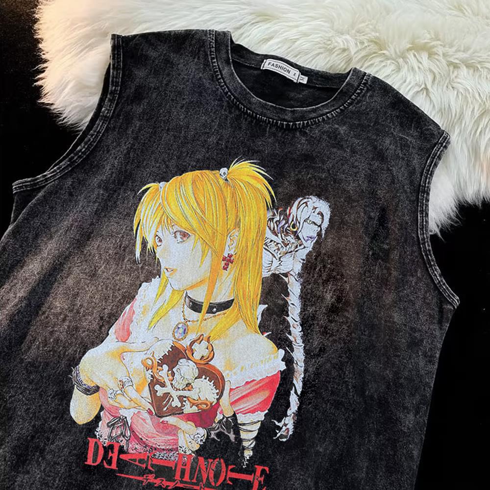 Death Note Washed T Shirt
