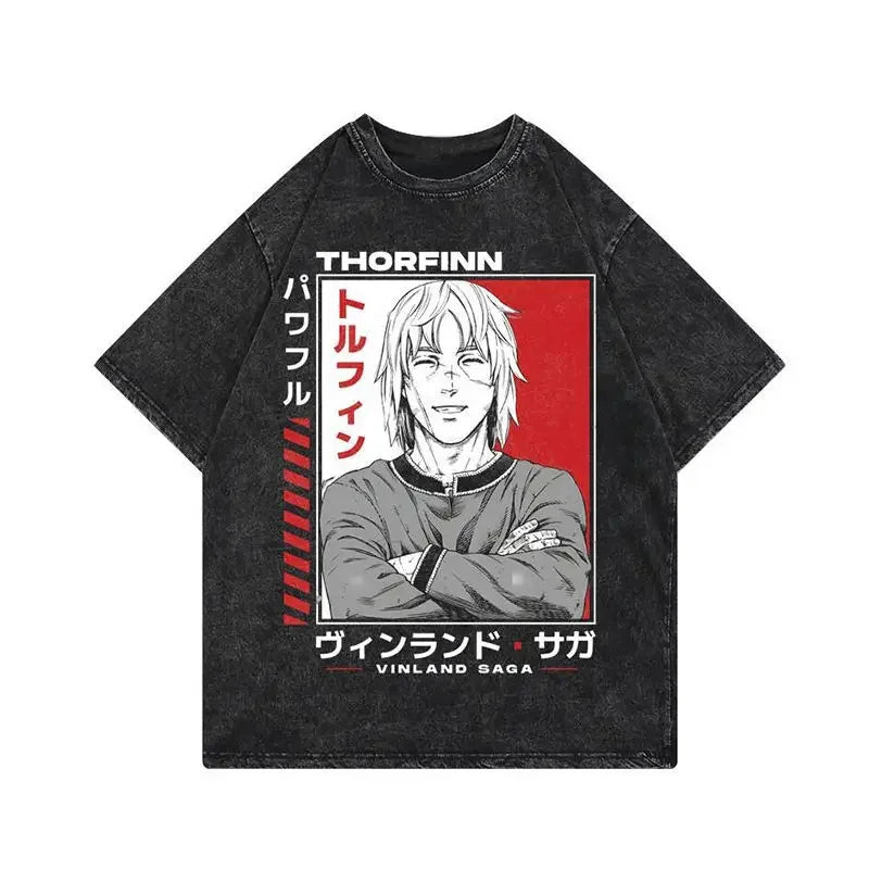 Vinland Saga Anime Vintage T-shirt Style 1