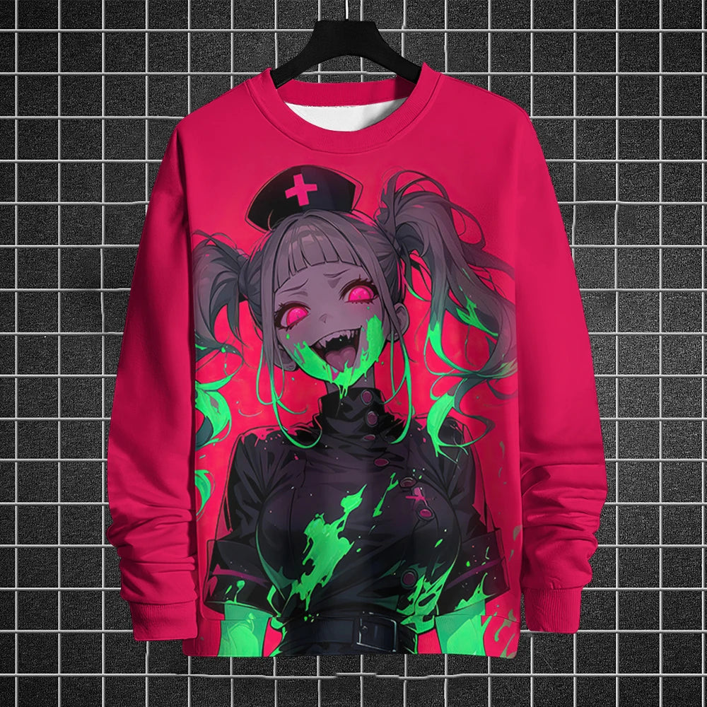 Anime 3d Print Sweatshirt Style 2