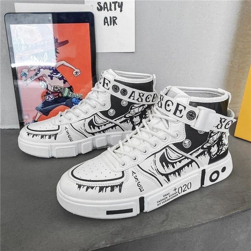 Onepiece Shoes Sneakers | High Quality Anime Shoes | Anime 