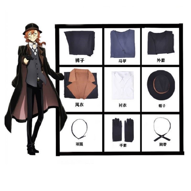 Bungou Stray Dogs Cosplay Costume Costume set