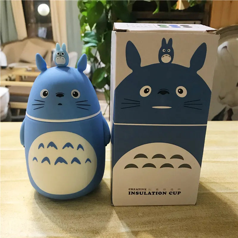 Totoro Portable Insulated Cute Glass Water Bottle – Music Chests