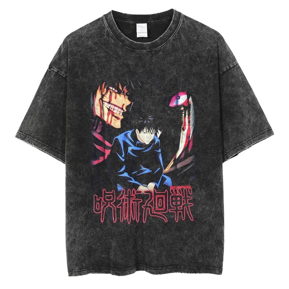Jujutsu Kaisen Character Washed T Shirt 15