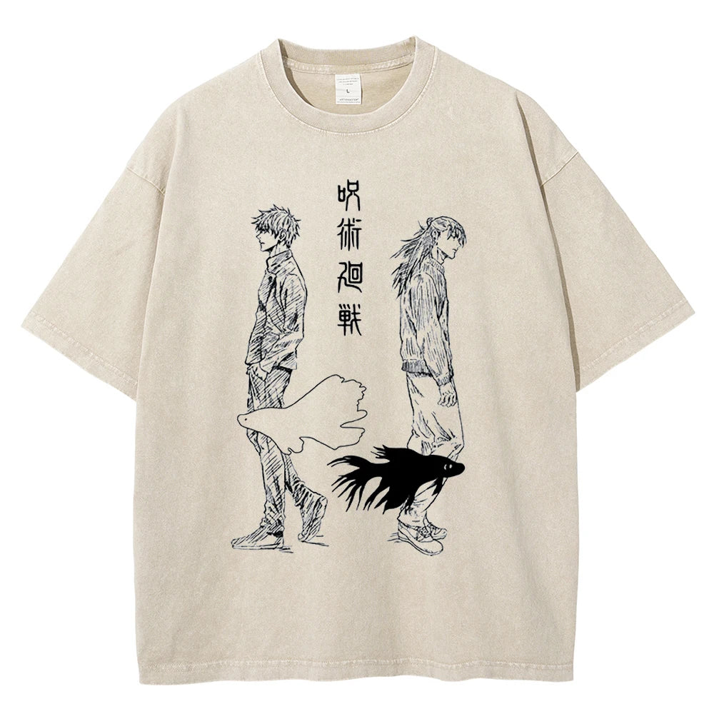 Jujutsu Kaisen Gojo Geto Tshirt Style 2