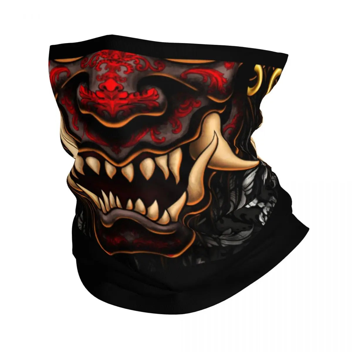 Komainu Samurai Oni Neck Warmer Scarf 24