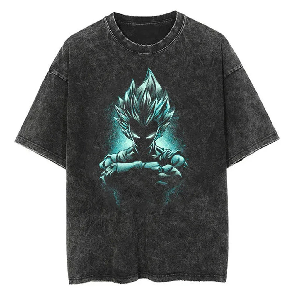 Dragon Ball Teen Trunks Vintage Tshirt Style 6