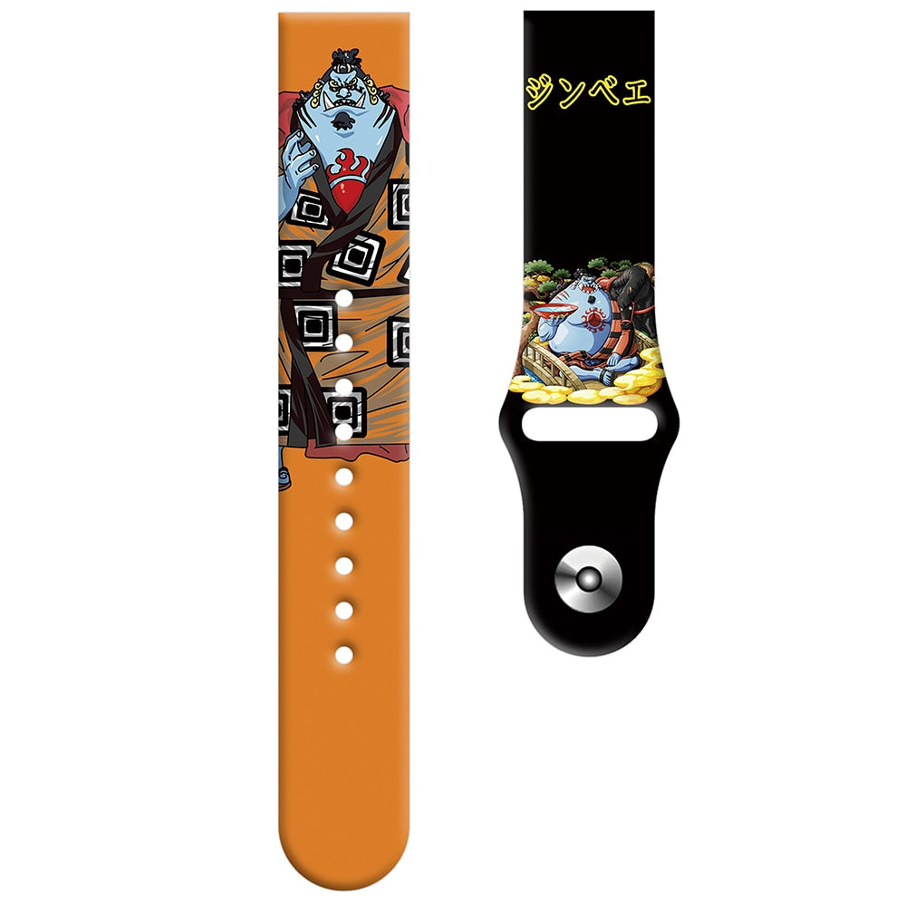 One Piece Anime Silicon Strap Samsung Galaxy Watch 4 Single Nail Band