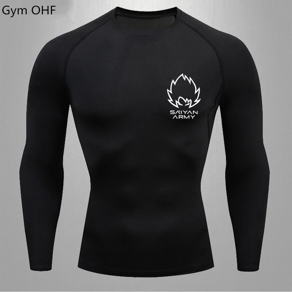 Goku Gym Fit T Shirt black-2
