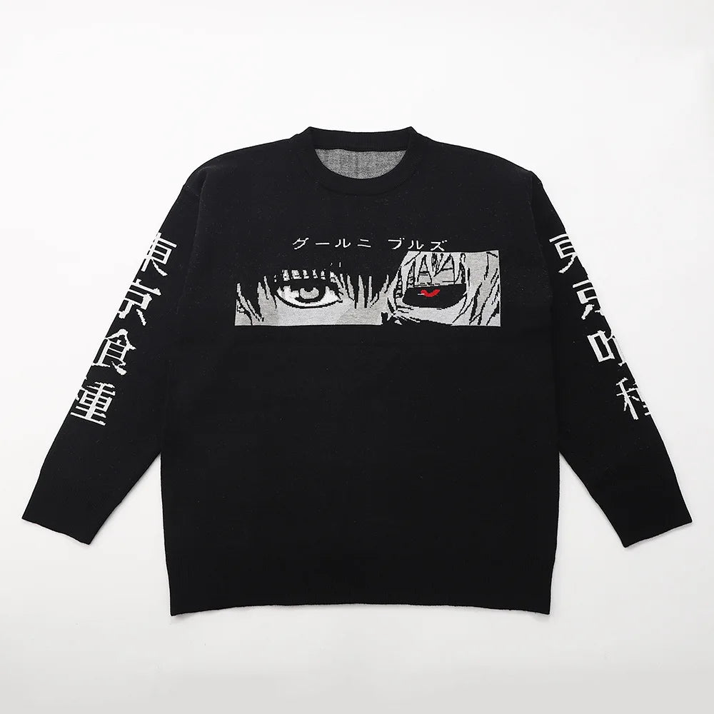 Tokyo Ghoul Kaneki Sweater Black