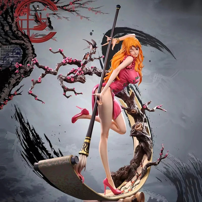 One Piece Nami with Sakura Action Figure