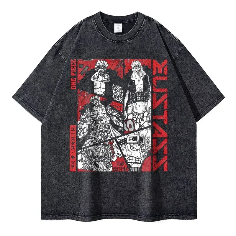 One Piece Anime Vintage T-shirt Style 11