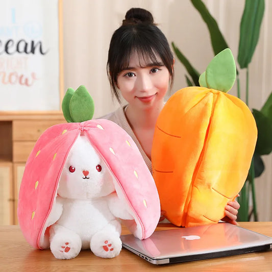 Funny Doll Carrot Rabbit Plush Toy