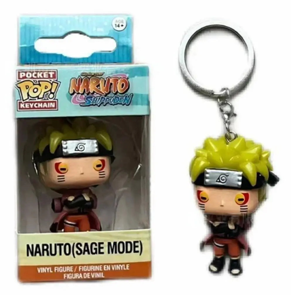 NARUTO Funko pop keychain Style 12