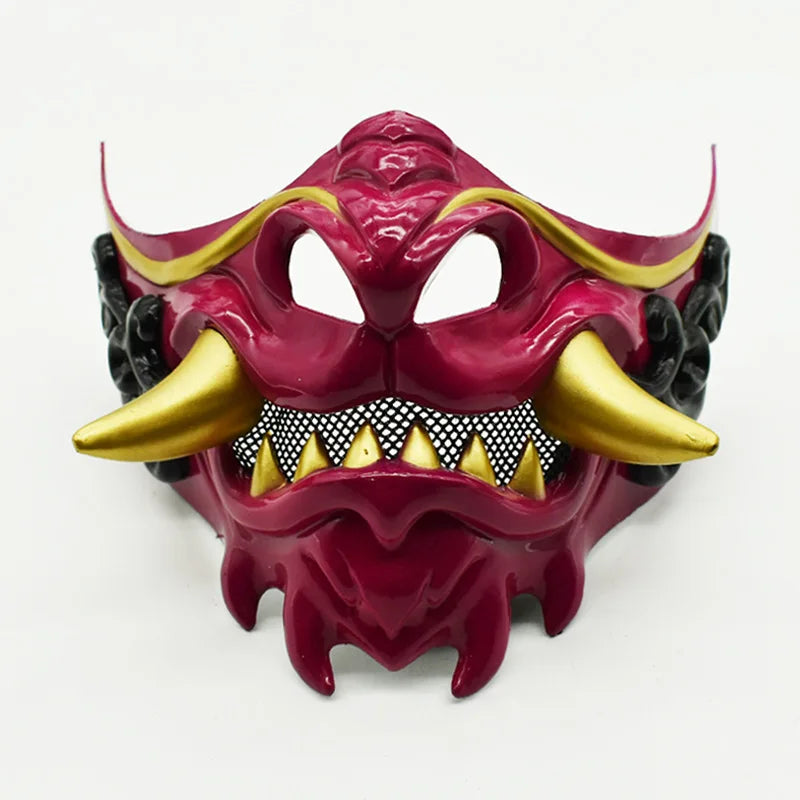 Anime Japanese Samurai Oni Mask Style 2