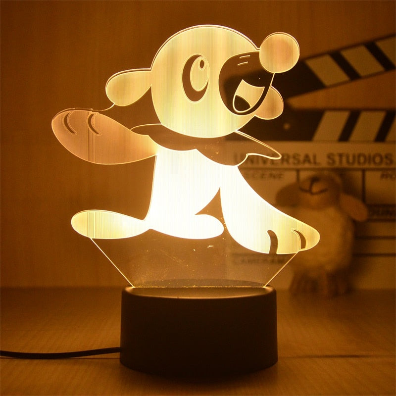 Pokemon Anime 3D LED desk lamp Action Figure 26 12cm