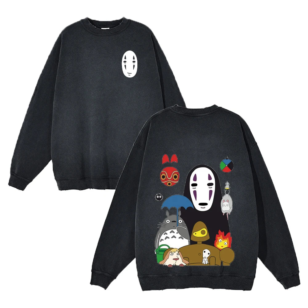 My Neighbor Totoro Sweatshirt Black10