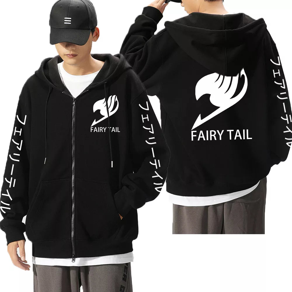 Anime Fairy Tail Zip Hoodie style1
