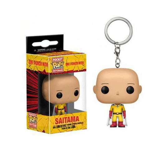 Saitama Funko pop keychain Saitama