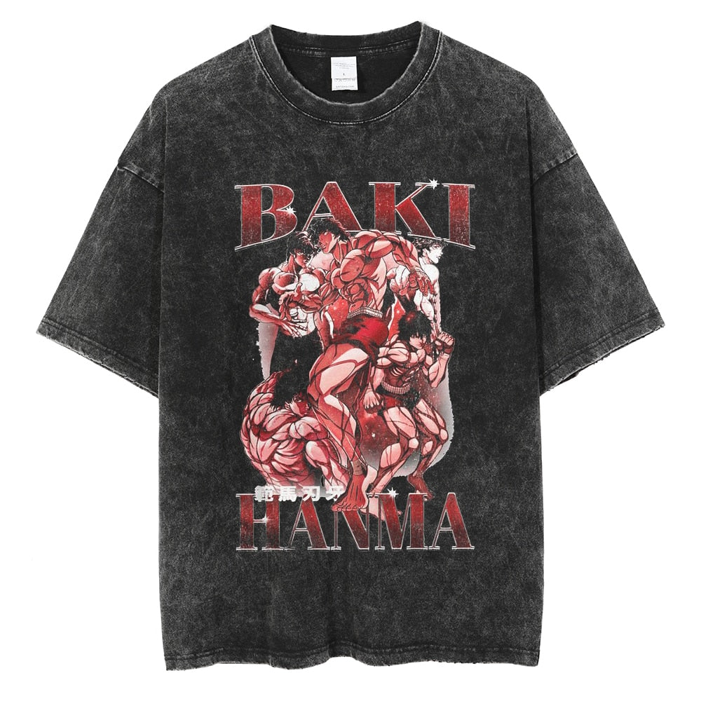 Baki Haman Streetwear Tshirt black10-