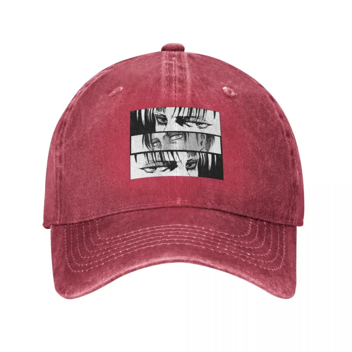 Attack On Titan Cap Red Adjustable