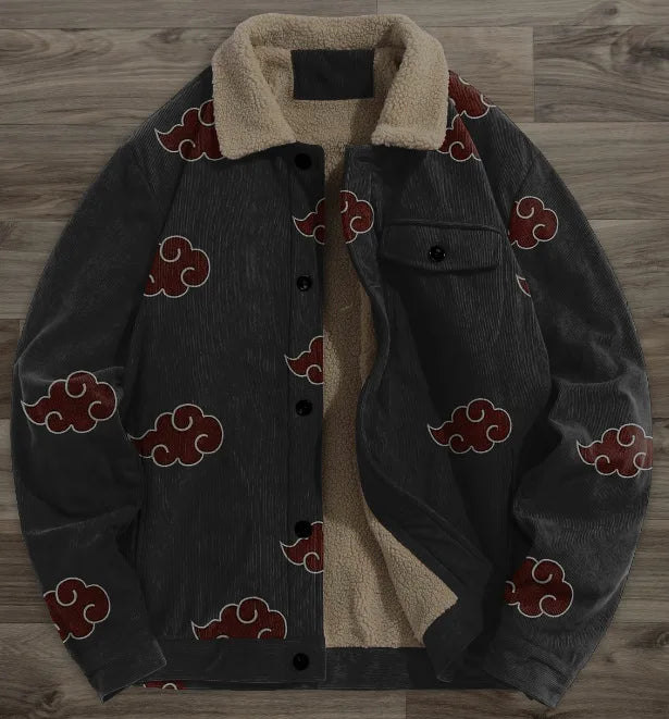 Naruto Akatsuki Fleece Jacket Style 2