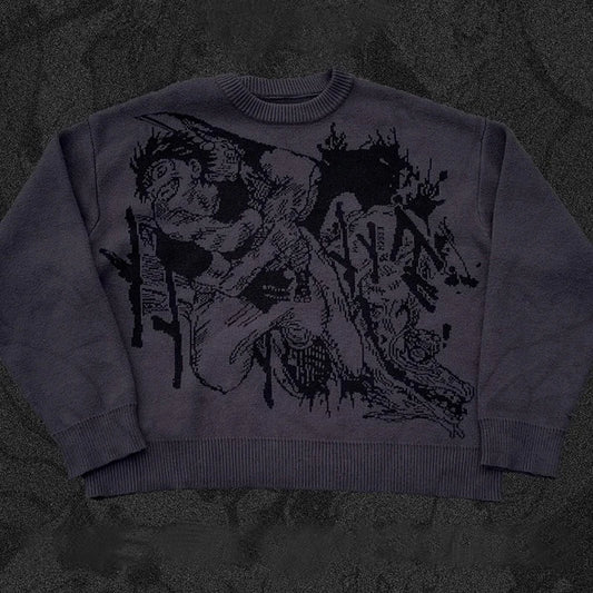 Geto Suguru Jujutsu Kaisen Sweater Purple