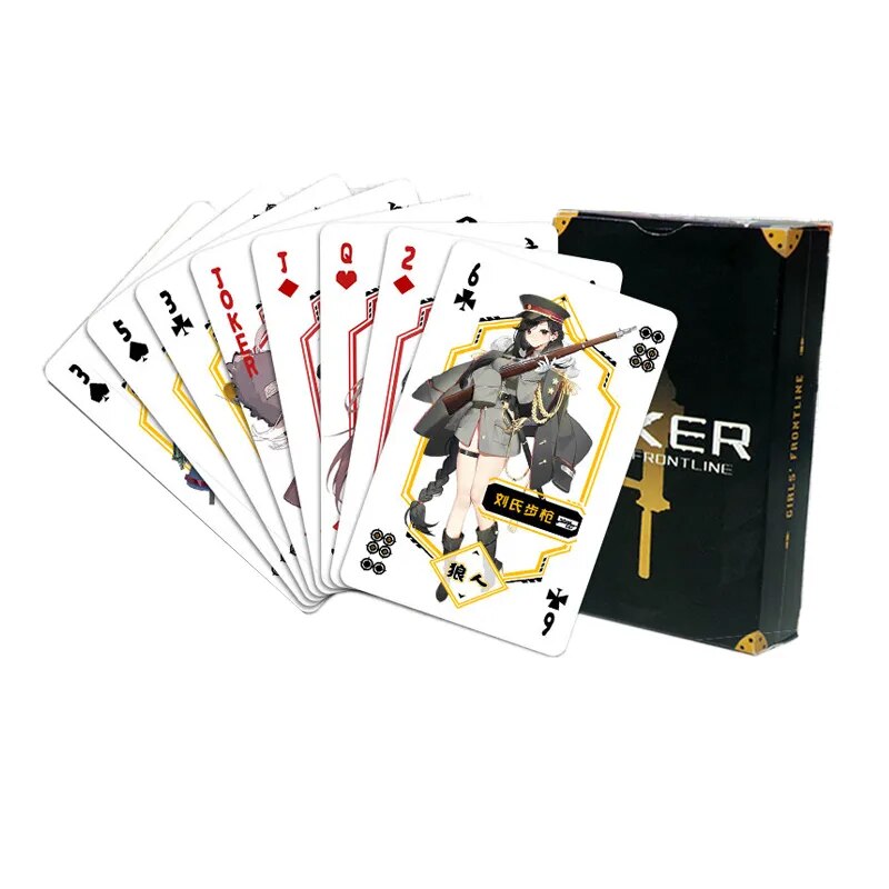 Anime Girls Frontline Playing Cards