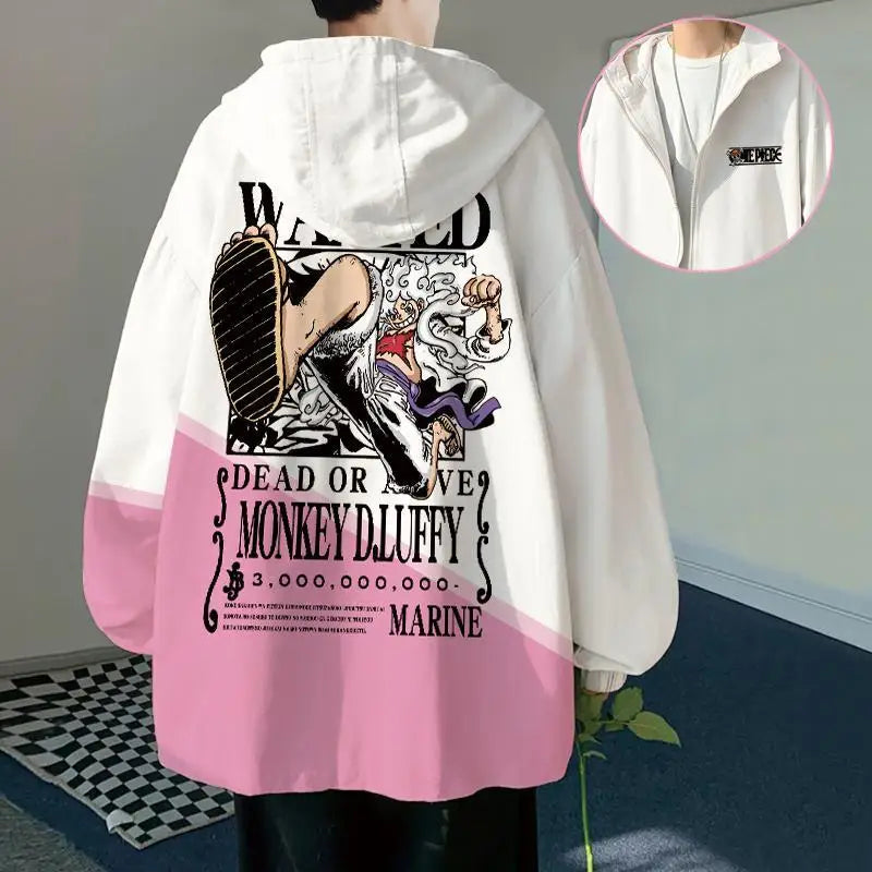 One Piece Luffy Wanted Jacket