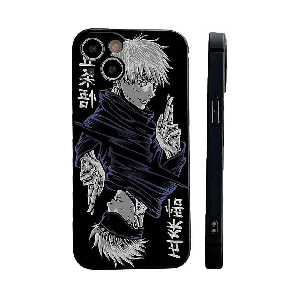 Gojo Satoru Jujutsu Kaisen Anime Case Iphone Style 1