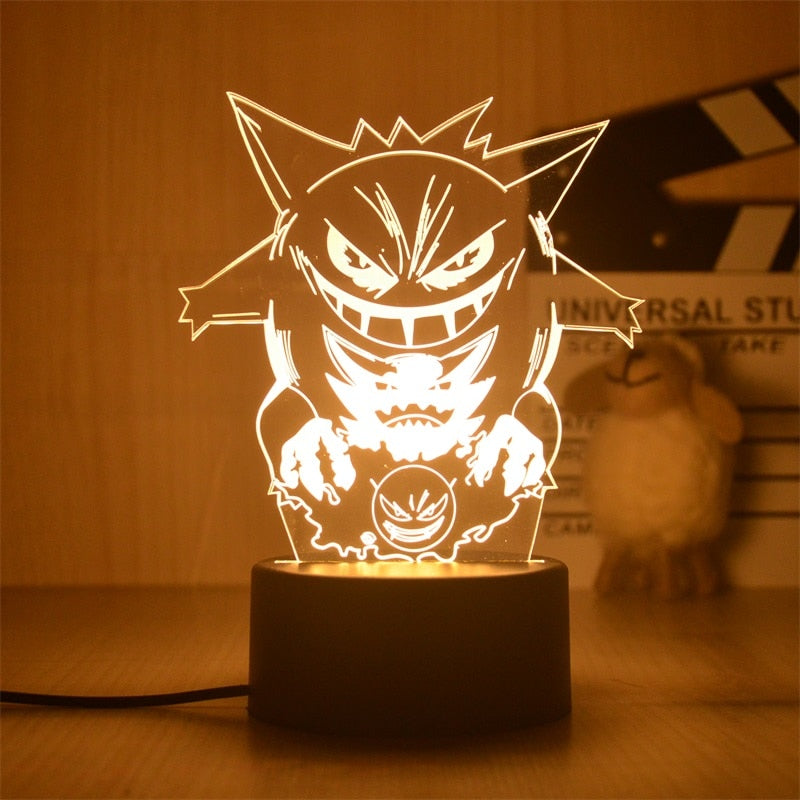 Pokemon Anime 3D LED desk lamp Action Figure 21 12cm