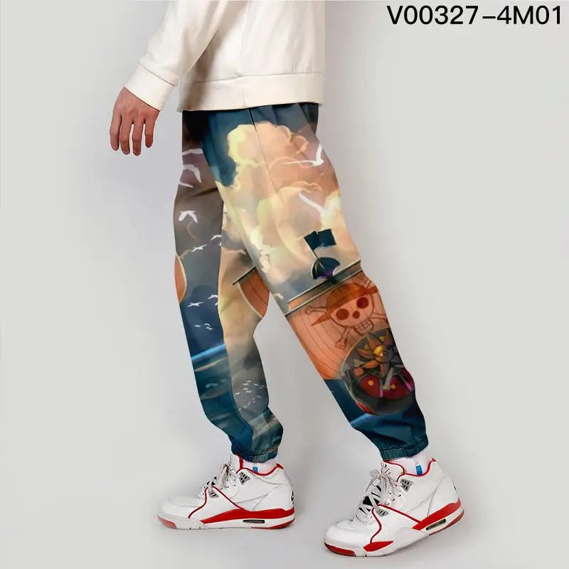 One Piece Anime Joggers Style 4