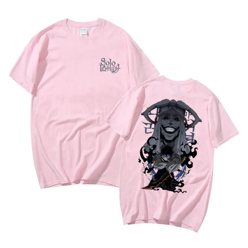 Solo Leveling T Shirt Pink