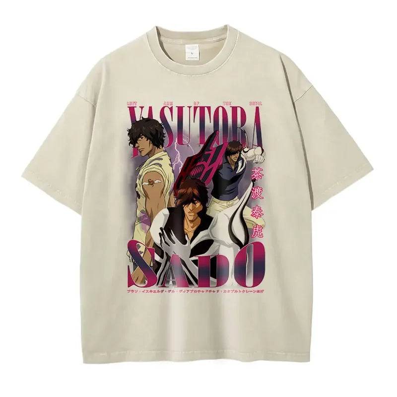 Bleach Zaraki Kenpachi Vintage T-shirt Style 10