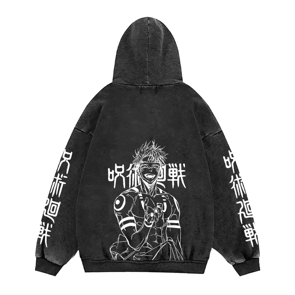 Jujutsu Kaisen Geto Suguru Vintage Hoodie Style 1