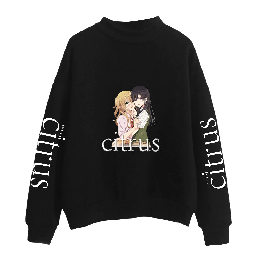 Anime Citrus Turtleneck Sweater Style 3