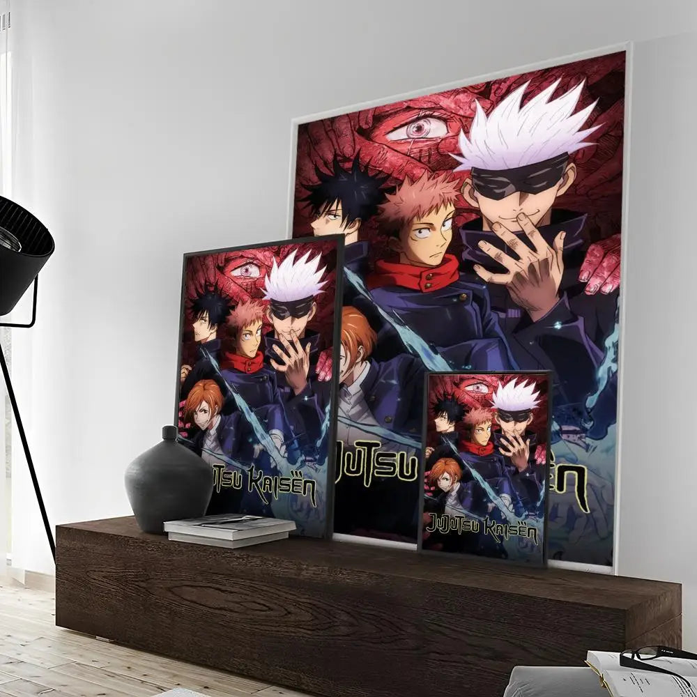 Modern Home Decor Anime Demon Slayer Wall Stickers, Kawaii Posters, PVC  Polyethylene Door Stickers, Decoration Posters From Kai09, $10.57 |  DHgate.Com