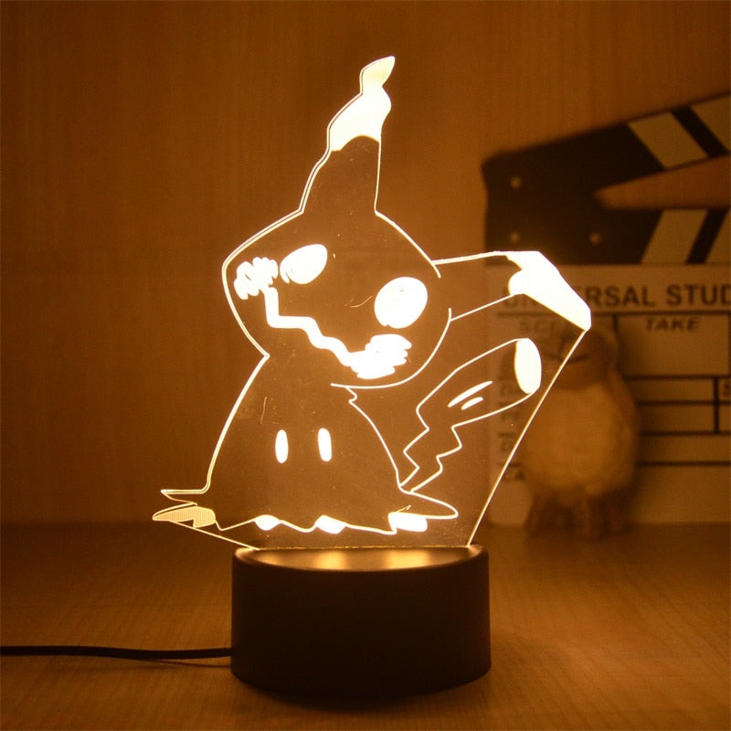 Pokemon Anime 3D LED desk lamp Action Figure 34 12cm