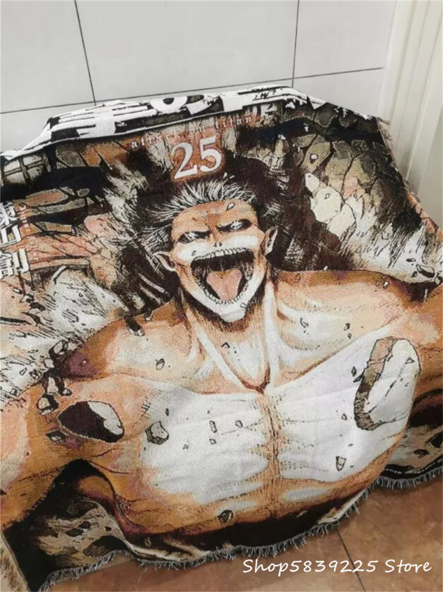 Attack on Titan Woven Rug