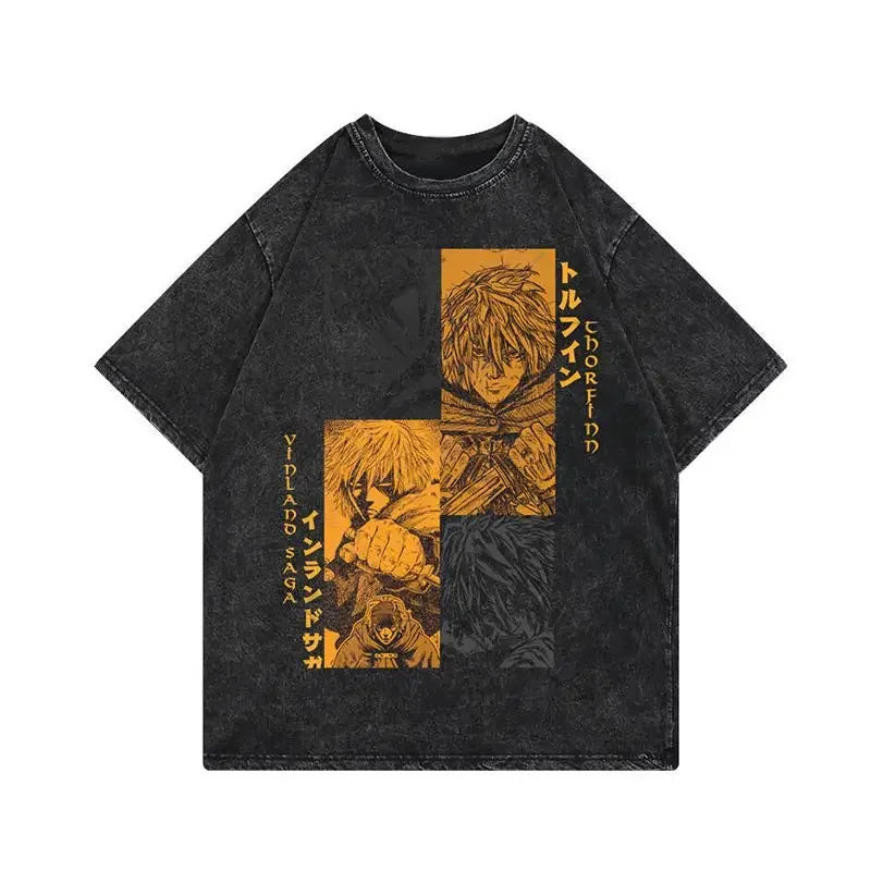 Vinland Saga Anime Vintage T-shirt Style 7