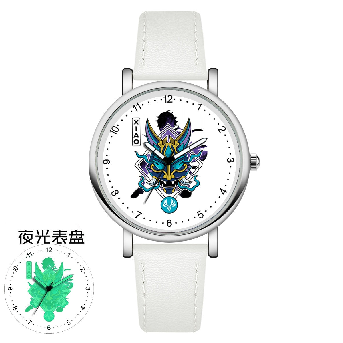 Genshin Impact Anime Quartz Watch xiao 1