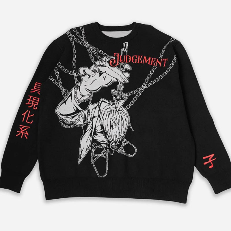 Kurapika Judgement Day HXH Sweater Black