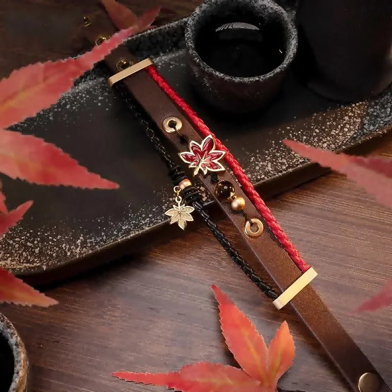 Genshin Impact Leaf Anime Bracelet