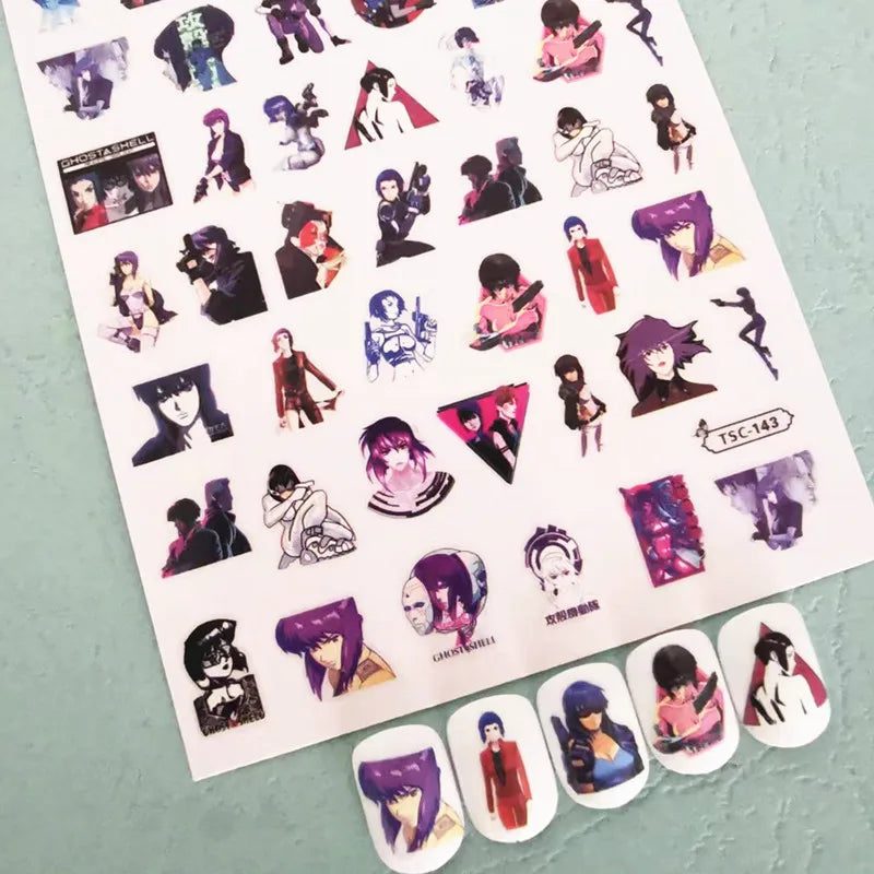 Tokyo Revengers Anime Acrylic Nails Sticker