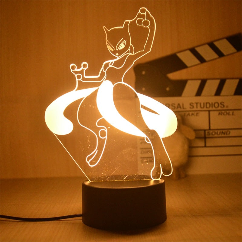 Pokemon Anime 3D LED desk lamp Action Figure 24 12cm