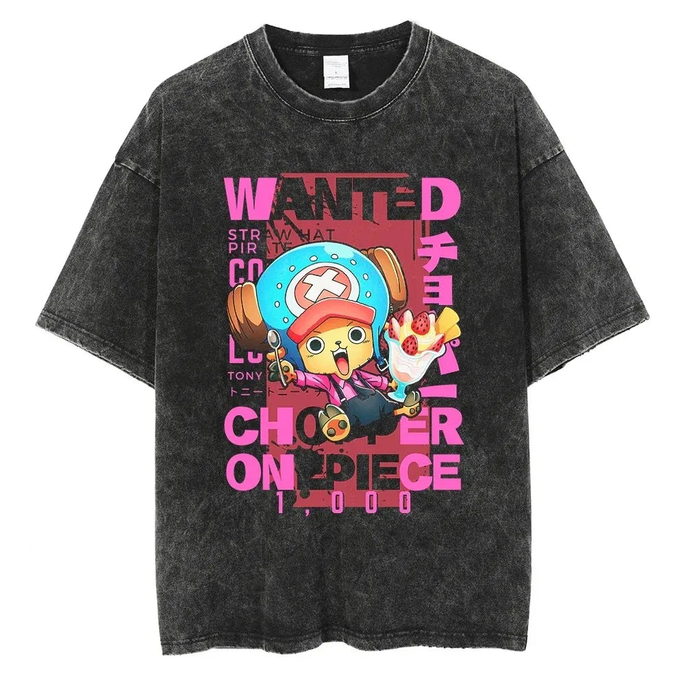 One Piece Gear 5 Luffy Vintage Tshirt
