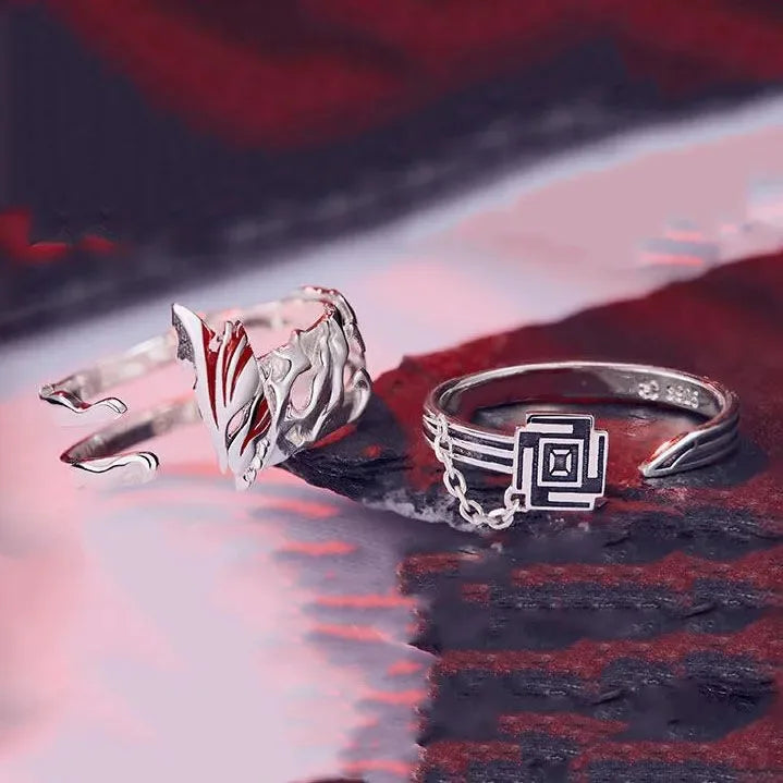 Tokyo Ghoul Anime Ring style7 Antique Silver adjustable