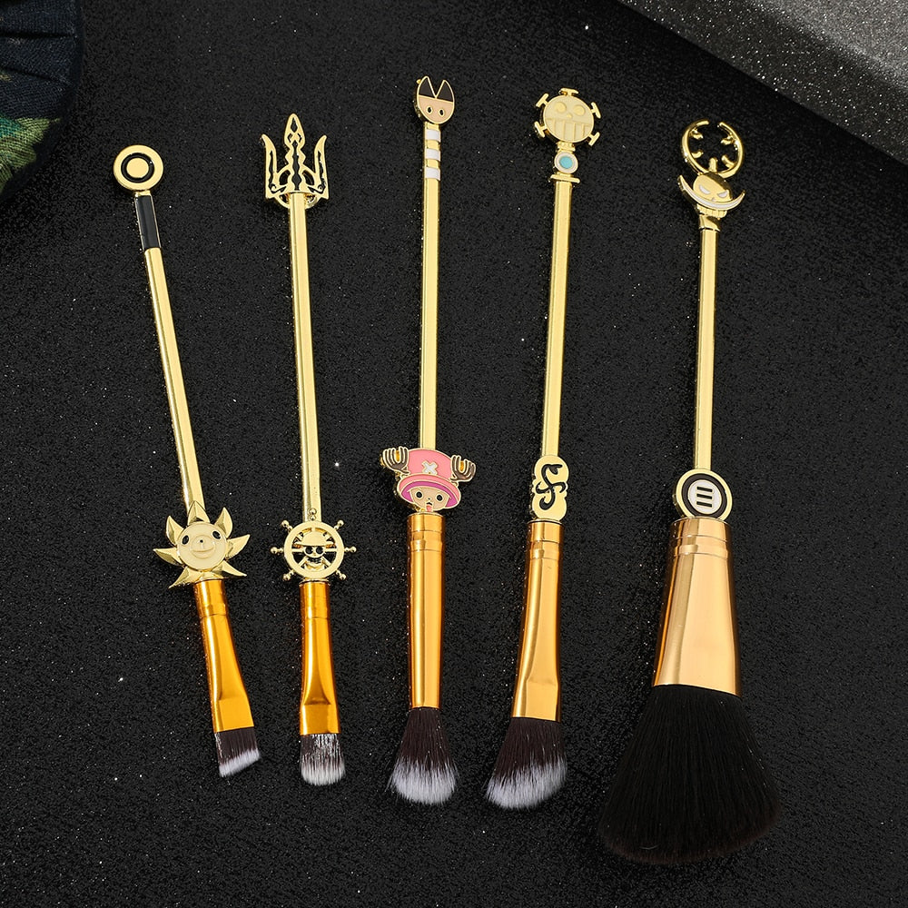 ONE PIECE Anime Makeup Brushes 5pc